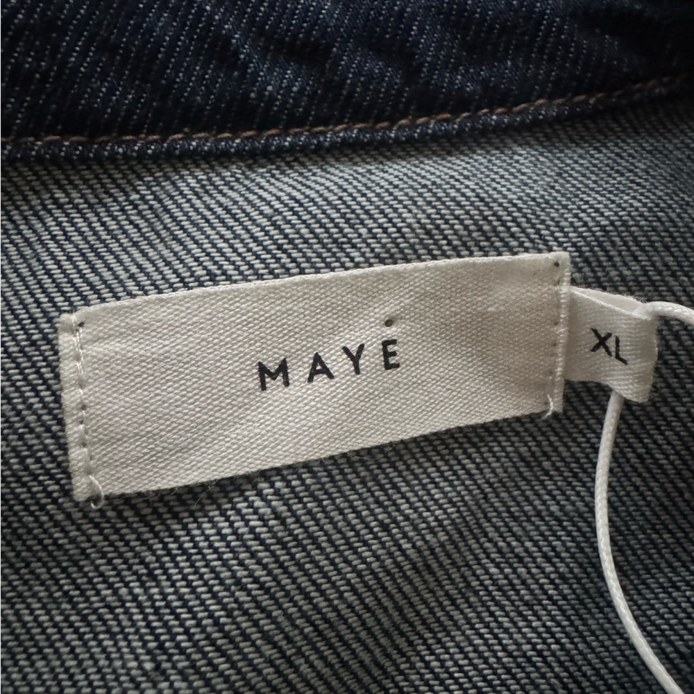 NWT Maye Harper Denim Midi Dress XL - Picture 9 of 12